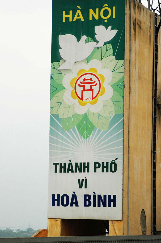 Foto Wahlplakat Vietnam