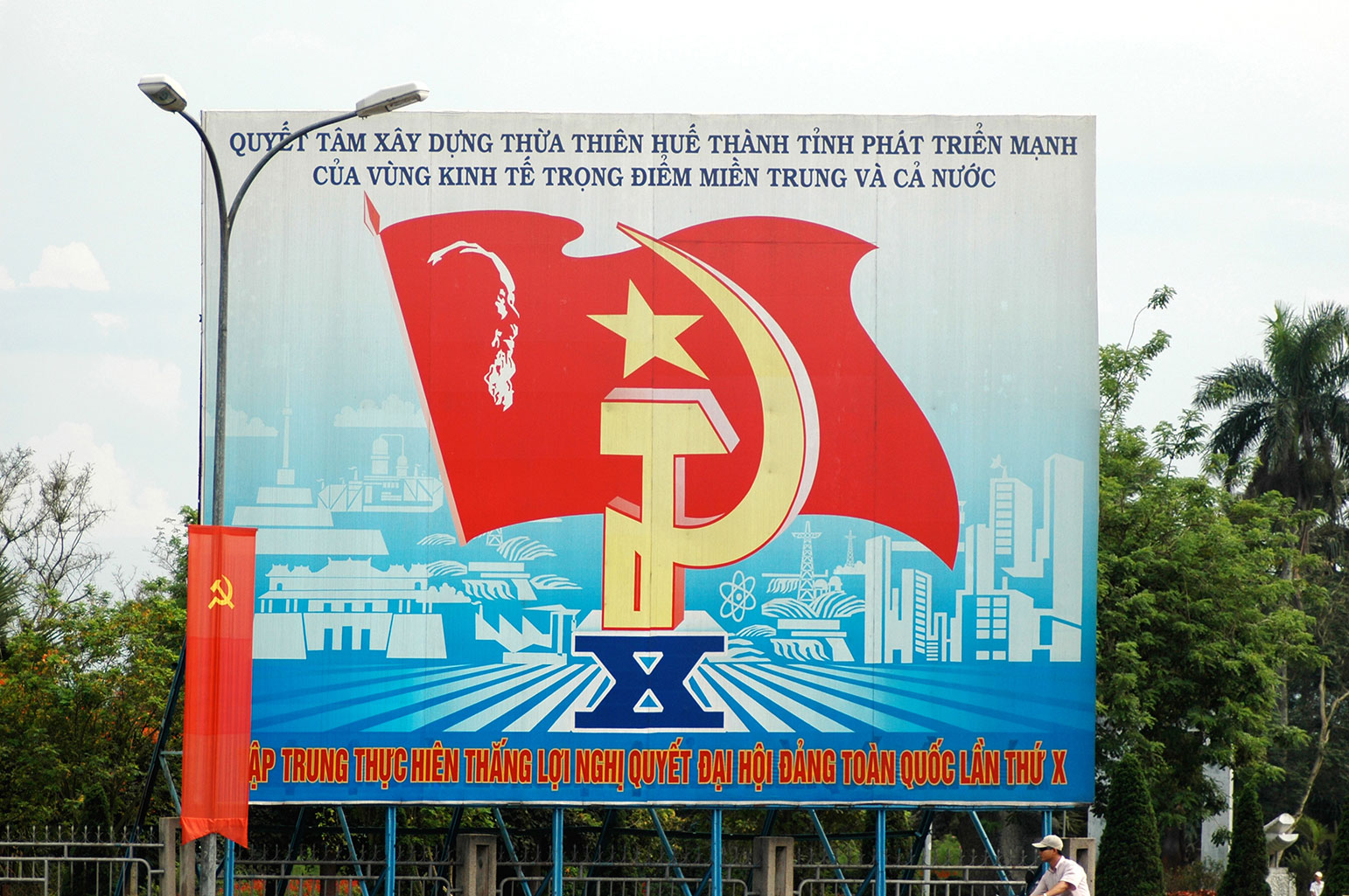 Foto Wahlplakat Vietnam