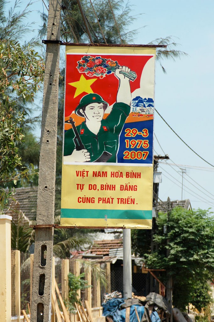 Foto Wahlplakat Vietnam